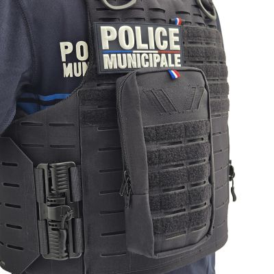 POCHE VERTCALE NOIR FORTIS-MOLLE