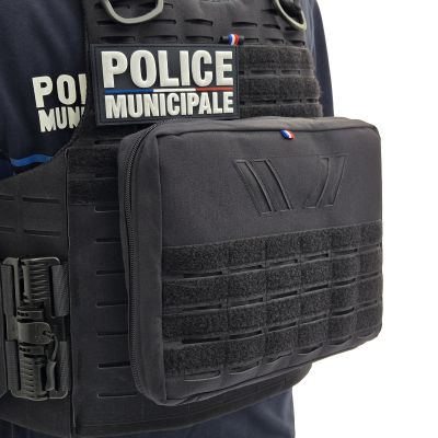 POCHE TACTIQUE NOIR FORTIS-MOLLE