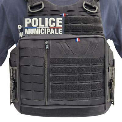 POCHE DOUBLE NOIR FORCE DE L'ORDRE