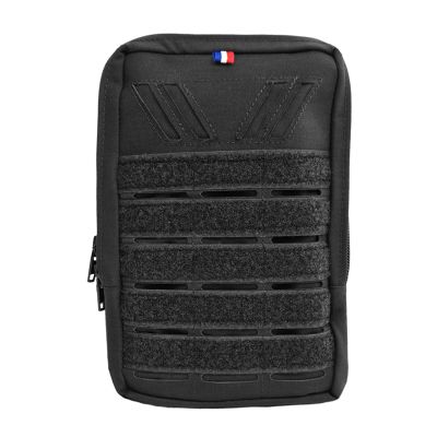 POCHE VERTICALE DOUBLE NOIR