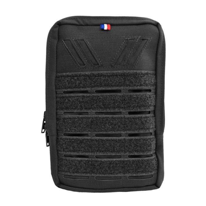 POCHE VERTICALE DOUBLE NOIR