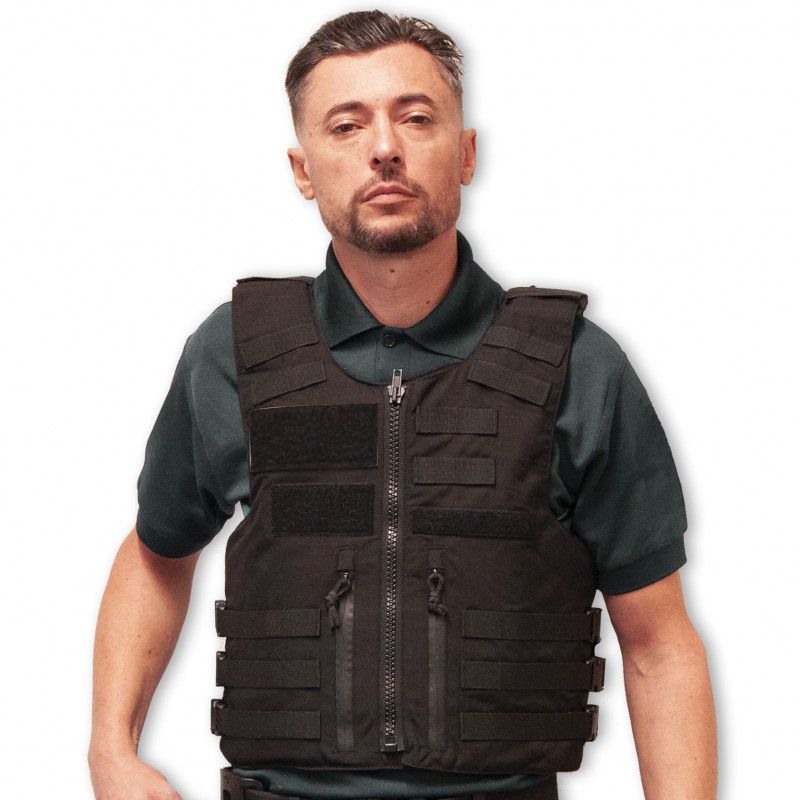 Gilet pare balles IIIA Full Tactical SECURITY Homme NIJ 0101.06 NIJ 0115.00 - L2 E2