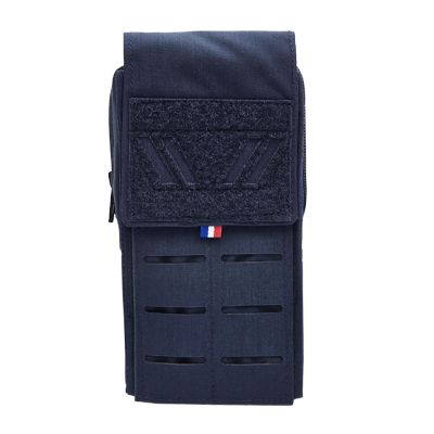 PORTE TELEPHONE DOUBLE BLEU MARINE 