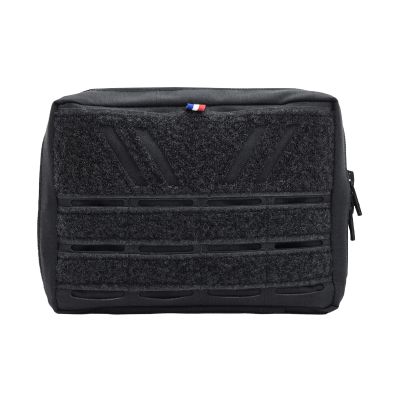 POCHE FIELD VELCRO POUCH 160120 NOIR FORTIS-MOLLE TACTICAL