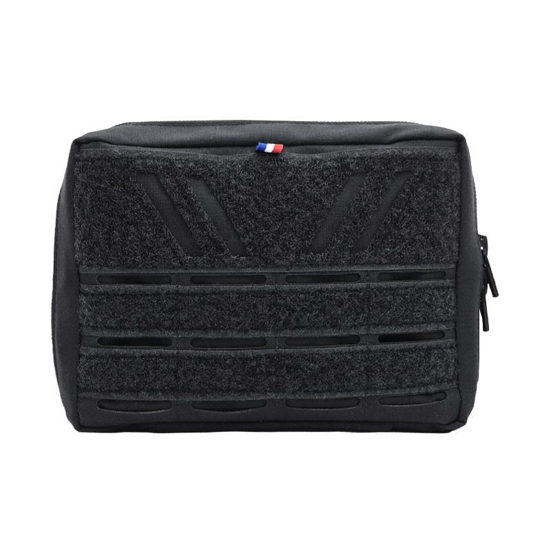 POCHE FIELD VELCRO POUCH 160120 NOIR FORTIS-MOLLE TACTICAL