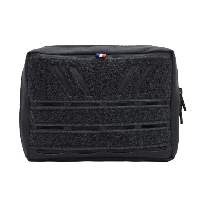POCHE FIELD VELCRO POUCH 160120 NOIR FORTIS-MOLLE TACTICAL