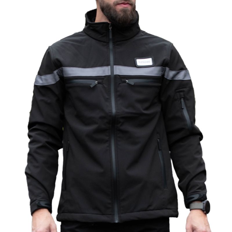 Veste Softshell 3 couches Sécurité Privée
