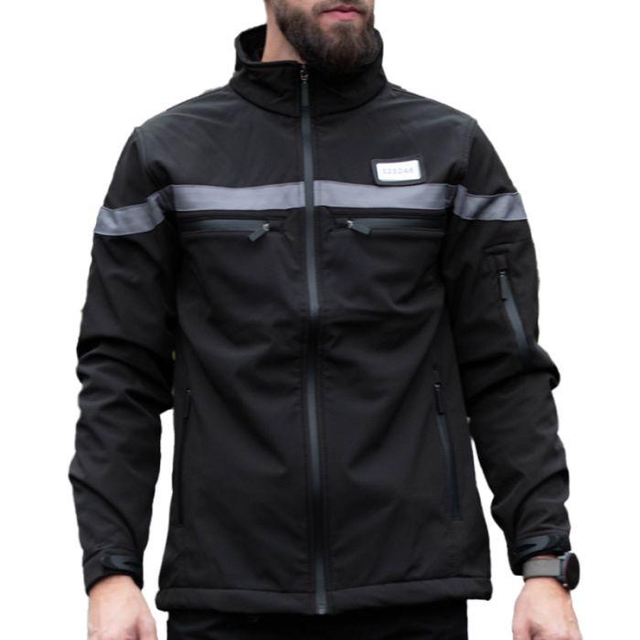 Veste Softshell 3 couches Sécurité Privée