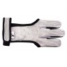 Nouveau gant respirant avec protection doigt en cuir et bande auto-grippante pour le maintien au niveau du poignet