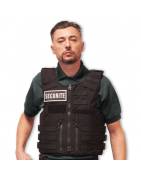 Gilets pare balles port discret et port extérieur police sécurite