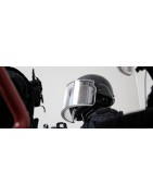 Casque balistique et visière balistique et MO