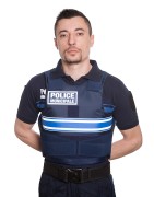 Gilet pare balles port discret Police Municipale