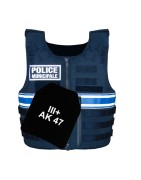 Gilet pare balles AK47 spécial police municipale