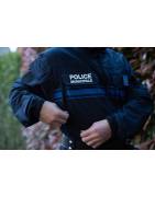 Vêtements et équipements conçus pour la Police Municipale, ASVP et Police Rurale