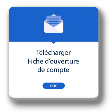 fiche d'ouverture de compte