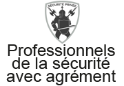 Professionnel de sécurité sous agrément