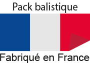 Pack balistique fabriqué en France