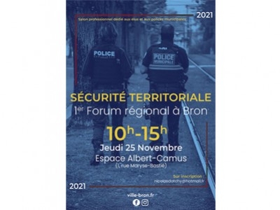 Salon de la sécurité territorial de Bron (69) 25 Novembre 2021