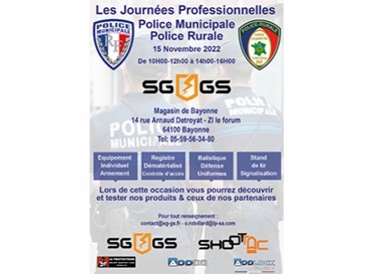 Le journée professionnelle Police Municipale & Rurale le 15 Novemmbre 2022