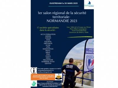 1er salon régional de la sécurité en Normandie 